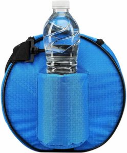 Sac de golf à disques en nylon grande capacité durable pour 45 disques de frappe ou 30 disques de putting, sac de pratique de golf à disques d'extérieur avec porte-bouteille - Product Image 5