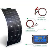 Panneau solaire flexible ultra-léger 520W, photovoltaïque flexible avec une efficacité de 23%, pliable pour une installation facile sur le toit