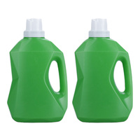 Bouteille de Détergent à Lessive en Plastique HDPE Colorée de Haute Qualité HBC 2L 3L 5L pour Emballage de Savon Liquide