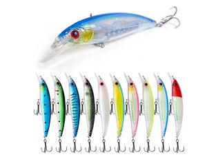 4g/11.7g Blanks de leurres durs non peints, Crankbaits, leurres durs coulants pour la truite, leurres Minnow non peints - Product Image 2