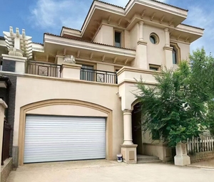 Portes de <span class=keywords><strong>garage</strong></span> sectionnelles aériennes en acier de haute qualité de style moderne pour la surface finie de villas - Product Image 4