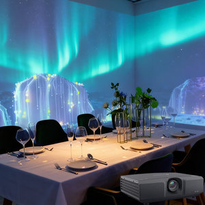 Système de projection professionnel immersif interactif 1080p Full HD basé sur Android pour restaurant, salle à manger, fête, salle de conférence - Product Image 1
