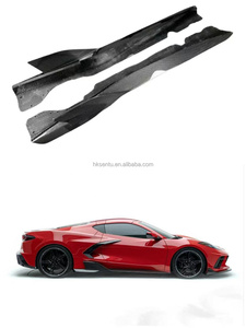Nouveau kit carrosserie en fibre de carbone de haute qualité pour Corvette C8 : lèvre avant, diffuseur, spoiler, capot – Auto-adhésif pour rénovation/amélioration en carbone - Product Image 2