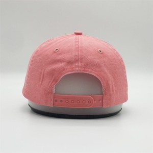 หมวกแก๊ปทรง Dad Hat แบบขายส่ง 6 แผง หมวก Trucker ปักลาย ป้ายหนัง ผ้าสั่งทำ สไตล์สตรีท หมวกเบสบอล ปีกโค้ง - Product Image 5