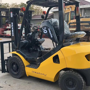 Grandes Ofertas en Montacargas Diésel Komatsu Usados, Montacargas Komatsu de 3 Toneladas Fd30 con Mástil de Dos Etapas en Venta, Montacargas Komatsu de 3t de Buena Calidad - Product Image 1
