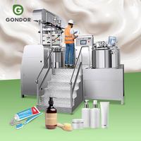 Émulsionner réservoir à vide homogénéisateur réservoir fond savon liquide 500l 1000l 100 litres mélangeur crème mélange équipement