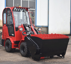 1000kg Capacité de levage 0.5 <span class=keywords><strong>godet</strong></span> Capacité M910 Chargeur télescopique avec 4 en 1/seau <span class=keywords><strong>malaxeur</strong></span> à béton/fixation de fourche réglable - Product Image 4