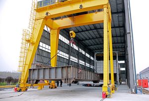 Grúa pórtico de doble viga para mármol y granito, elevador de losas de 5t-300t, grúa portátil sobre rieles para exteriores - Product Image 6