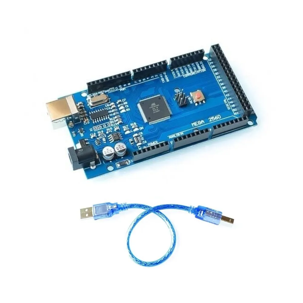 TECHNOLOGY MEGA2560 R3 Re V3 Expansion Board With Cable With data line For Arduino Mega 2560