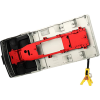 Modelo 1/12 MN82 LC79, Piezas de Repuesto de Metal para Coche RC, Chasis de Estructura de Puente Portal