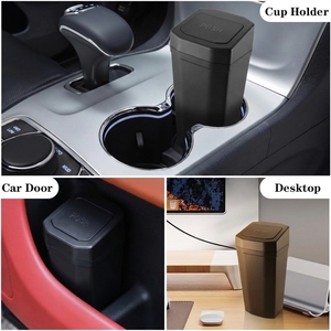 Factory Plastic Straight Hair Car <b>Seat</b> Trash Can Portable <b>Storage</b> Box Large Capacity China Wholesale - Product Image 3