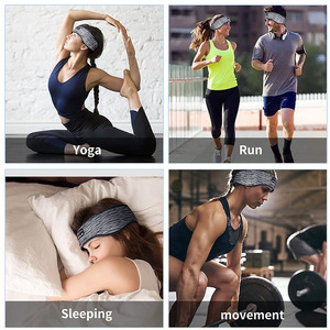 <span class=keywords><strong>Bluetooth</strong></span> Headband thể thao tai nghe mềm chơi ngủ tai nghe với xây dựng trong loa cho tập luyện chạy yoga du lịch - Product Image 5