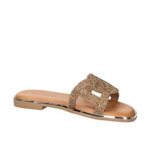 Valleverde Women's <b>Flat</b> Slipper Bronze 40 Low Heel 1,5 Cm - Product Image 2