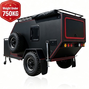 Remolque de Camping Ligero Plegable de Nueva Llegada, Tienda de Campaña, Remolque de Viaje Fácil de Remolcar, Menos de 750 kg, Caravana, Remolque Tienda <span class=keywords><strong>750kg</strong></span> - Product Image 1