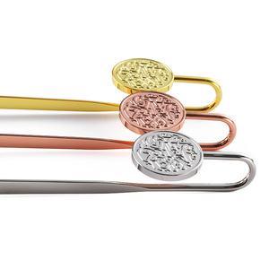 Bán Buôn Tùy Chỉnh Không Có Khuôn Miễn Phí Bookmark Vàng, Bạc, Đồng Kỷ Niệm Quà Tặng Bookmark Kim Loại Bookmark Biểu Tượng Tùy Chỉnh - Product Image 4