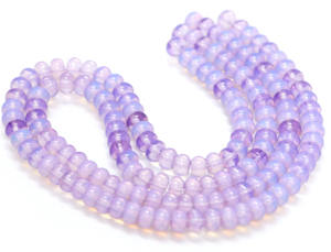 ลูกปัดควอตซ์ทรงกลมจากอินเดีย: การทำเครื่องประดับอัญมณีเรียบ AAA - Product Image 4