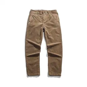 <span class=keywords><strong>Pantalones</strong></span> <span class=keywords><strong>de</strong></span> <span class=keywords><strong>pana</strong></span> <span class=keywords><strong>baratos</strong></span> personalizados para <span class=keywords><strong>hombre</strong></span>, pantalón largo y holgado Regular, con cremallera, color marrón, <span class=keywords><strong>pana</strong></span>, Chinos - Product Image 1