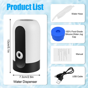 Usb 20 <b>Litre</b> <b>5</b> Gallon Plastic <b>Bottled</b> Drinking <b>Water</b> Mini Electric Automatic Portable Pump <b>Water</b> Dispensers - Product Image 2