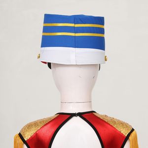 Haute qualité bande uniforme chapeau enfants casse-noisette jouet soldat chapeau Halloween bande grand chapeau Cosplay fête uniforme tête accessoire - Product Image 4