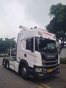 Camion <span class=keywords><strong>tracteur</strong></span> poids lourd GH450 6x2 d'<span class=keywords><strong>occasion</strong></span>, modèle 2018-2021, 450 CV, Euro 4, avec retardateur, transmission automatique, faible kilométrage - Vente chaude - Product Image 3