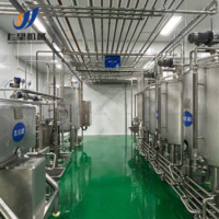 Usine de lait Machine de pasteurisation par fermentation de yaourt entièrement automatique Petite ligne de production complète de yaourt grec laitier