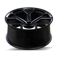 Jantes de course JWYC personnalisées haut de gamme en alliage d'aluminium forgé à cinq branches, 18-22 pouces, compatibles Audi