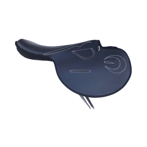 Cómodo sillín de caballo de estilo inglés para carreras de caballos Diseño occidental con cuero sintético Suministro directo de fábrica para exportación - Product Image 1