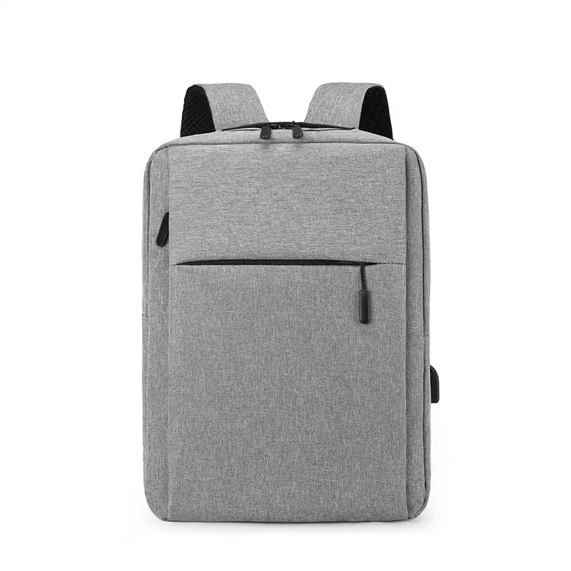 2024 einfaches Design Oxford Stoff Usb-Rücksack Rucksack für Geschäftsreisen wasserdichter Laptop Knapsack