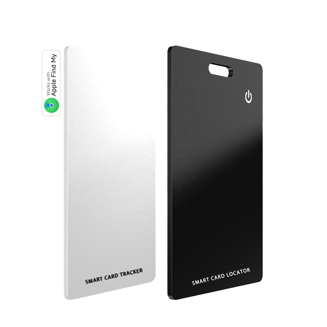 New Design 1.8mm Ultra Slim Plastic Smart Card Anti-loss Locator Rechargeable Wallet Pet GPS Tracker IPx6 Waterproof Apple Find