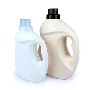 Plastic Liquid Detergent Bottle Packaging Fabric Conditioner Bottle With Label