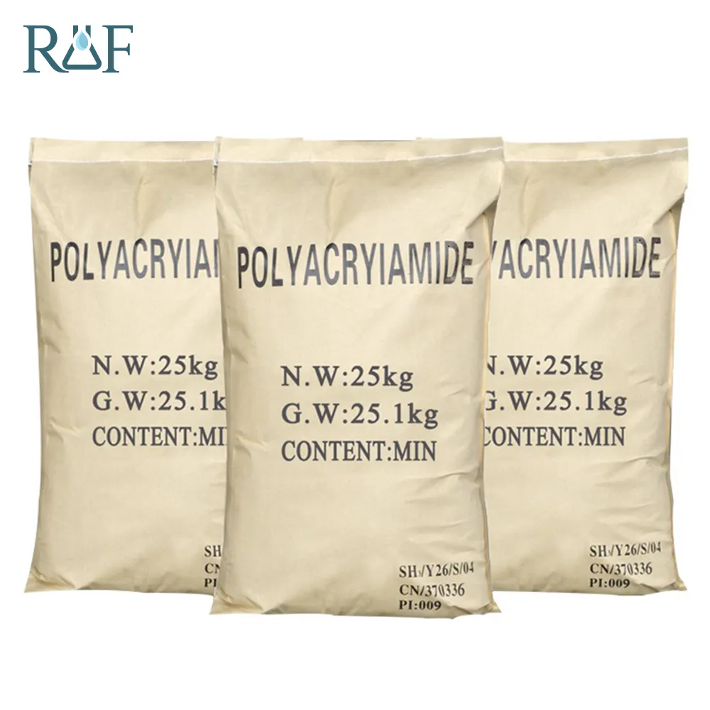 Water Treatment Chemical Flocculant Nonionic Cationic Anionic Polyacrylamide Pam