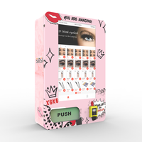 Préservatifs Serviettes hygiéniques Vente à chaud Prix de gros Distributeur automatique médical mural sur table à LED