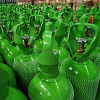 Bouteille de gaz oxygène médical 40L en acier sans soudure 200 bars ISO9809 DOT, vente directe usine, OEM