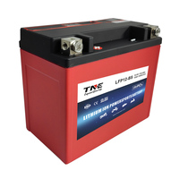 Baterías de Litio LFP para ATV, UTV, Motocicletas y Motos de Nieve, 12V 12Ah 600CCA LFP12-BS, Batería Ligera LiFePO4 con BMS