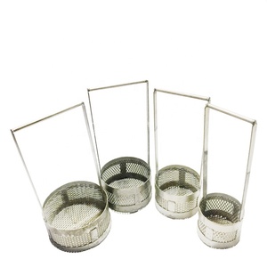 Panier en maille de <span class=keywords><strong>titane</strong></span> de type seau pour le <span class=keywords><strong>traitement</strong></span> de <span class=keywords><strong>surface</strong></span> des petites pièces - Product Image 3