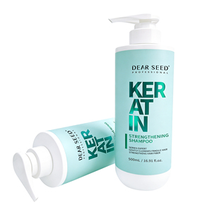 Champú Fortalecedor de Queratina para <span class=keywords><strong>Cabello</strong></span> Frágil y Dañado, Limpieza Suave Profesional, Repara, Fortalece la Fibra Capilar, Reduce la Rotura - Product Image 2