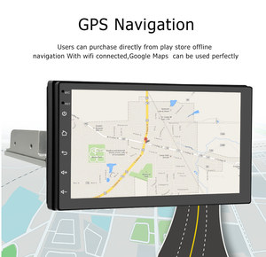Radio con Gps para coche, reproductor Multimedia con <span class=keywords><strong>Android</strong></span> 10, 1 Din, estéreo, 7 pulgadas, 1 Din, pantalla táctil - Product Image 4