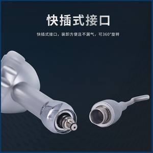 Pistolet de polissage dentaire à air comprimé, machine de blanchiment des dents, équipement de nettoyage et de remplissage des métaux avec options 2 et 4 orifices, réduction du colmatage - Product Image 4