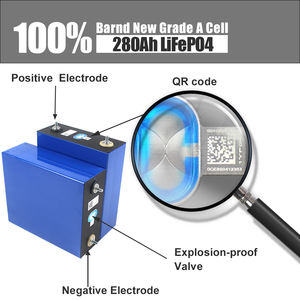 Spedizione Gratuita Stock <span class=keywords><strong>PL</strong></span> UE Cella Batteria CATL 314Ah 280Ah 3.2v LiFePO4 Batteria al Litio CATL Akku per Sistema di Accumulo di Energia Solare - Product Image 5