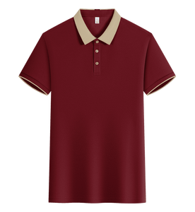 राम उद्योग की लक्जरी पुरुषों की छोटी आस्तीन के लिए पुरुषों की छोटी आस्तीन 100% ठोस पैटर्न में पॉलिएस्टर - Product Image 6