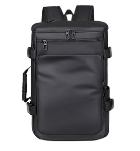 Men's High-End Business <b>College</b> <b>Backpack</b> Bag Large Capacity Laptop Bag Waterproof Oxford Material with Zipper Closure Wholesale - Product Image 2