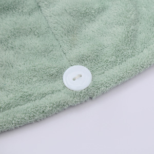 Bonnet de séchage des cheveux en polaire corail, 25x65 cm, bandeau absorbant à séchage rapide pour usage domestique - Product Image 2