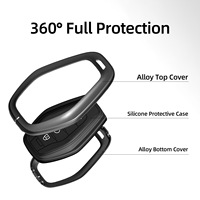 Étui de protection pour clé de voiture en alliage de zinc, anti-rayures, compatible avec Chery Jetour X70plus X70Coupe X90 X95, pièces automobiles