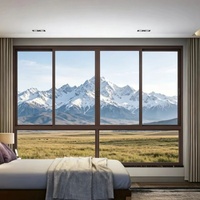 Ventanas Corredizas de Aluminio Personalizables, Diseño Moderno, Anti-Tifón, Fácil Instalación para Uso Doméstico