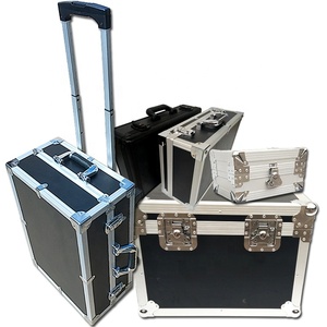 Heavy Duty Storage Box Aluminum Flight Cable Boxes Road Case