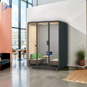 Cabina Acústica para Oficina, Cabina Telefónica Modular, Cabina Silenciosa para Reuniones <span class=keywords><strong>de</strong></span> Trabajo, Sala <span class=keywords><strong>de</strong></span> Estudio Portátil - Product Image 1