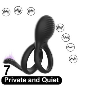 Amazon Bestseller Adult Vibrator & Penis Ring Fernbedienung Prostata-Massage gerät für Verzögerung Ejakulation Bestes Sexspielzeug für Männer - Product Image 2