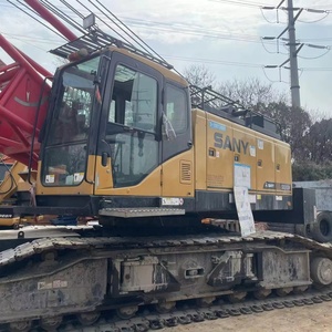 Grúa sobre orugas SANY SCC850A usada, modelo 2021, marca china, capacidad de elevación de 85 toneladas, incluye motor y caja de cambios. - Product Image 1