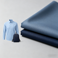 Tissu pongé 100% polyester uni teint 100D 190T respirant, coupe-vent et épais pour sacs, bagages et doublures