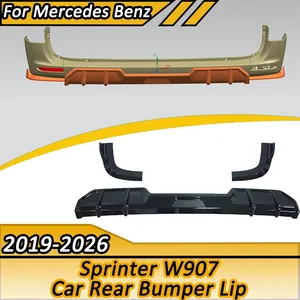 Pour Mercedes Benz Sprinter W907 2019-2026 – Diffuseur de pare-chocs arrière, spoiler, protection inférieure, accessoires auto - Product Image 1